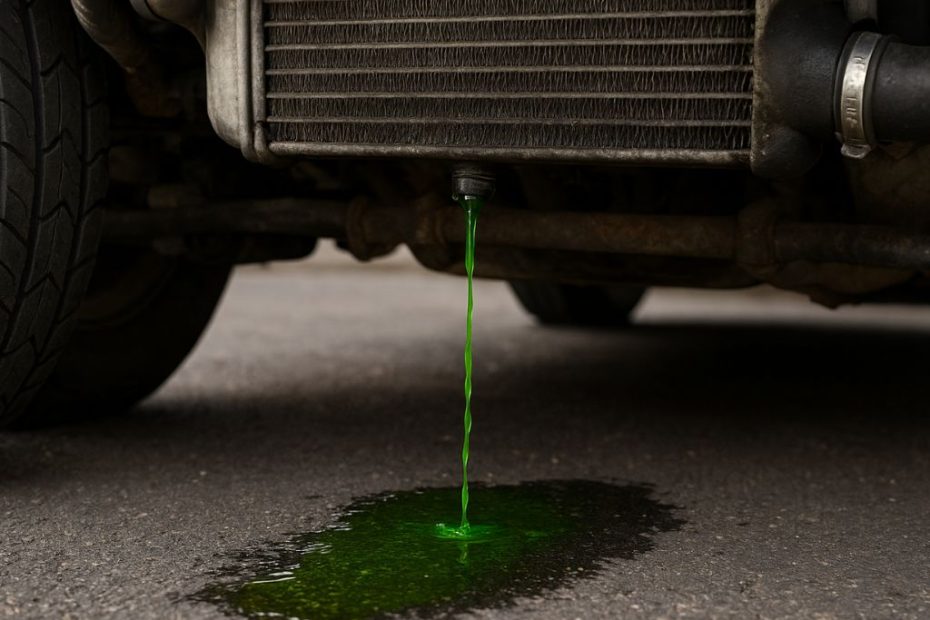 fuite liquide de refroidissement