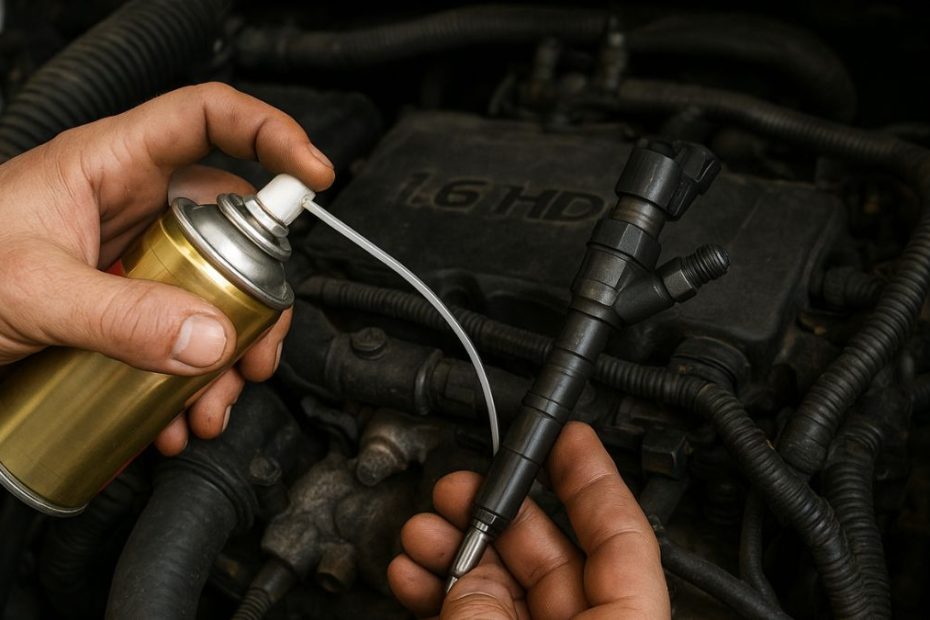 décalaminer un injecteur 1.6 HDi sans démontage
